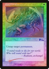 Burst of Energy FOIL Urza's Legacy PLD White Common MAGIC MTG CARD ABUGames