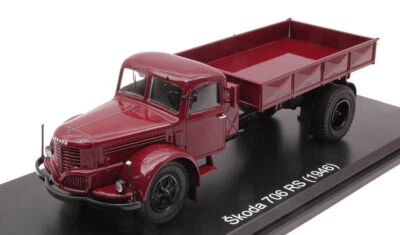 MODELLINO CAMION STATICO PREMIUM CLASSIXXS SKODA 706 RS ROSSO/NERO SCALA 1:43 - Immagine 1 di 4