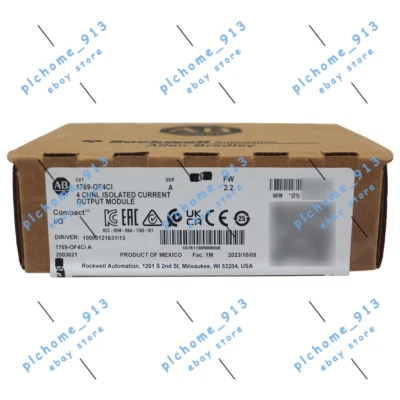 New Sealed Allen-Bradley 4 Channel Isolated Current Output Module 1769-OF4CI - Image 1 of 3