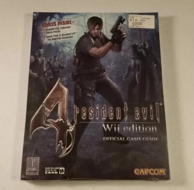 Resident Evil 4 Wii Edition Prima Official Strategy Guide Capcom New Sealed! - Image 1 of 4