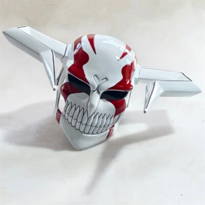 BLEACH Kurosaki Ichigo Mask Full Face Mask FRP Helmet Halloween Cosplay Props  - Image 1 of 4