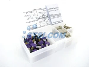 Corning Unicam SC MM 62.5 Pretium Fiber Optic Connector 25pk 95-000-40-Z ~STSI - Bild 1 von 3