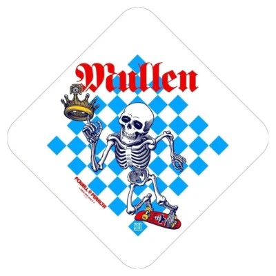 Powell Peralta Rodney Mullen Crown Skateboard Sticker 4.5in si