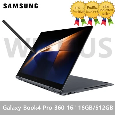 SAMSUNG Galaxy Book 4 Pro 360 16" (CoreUltra7 16G/512GB)Intel Arc NT960QGK-K71A_ - Image 1 of 4