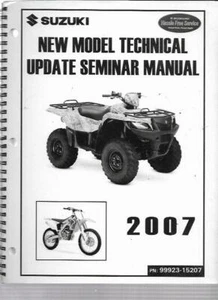 Suzuki 2007 New Model Technical Update Seminar Manual  99923-15207 - Bild 1 von 3