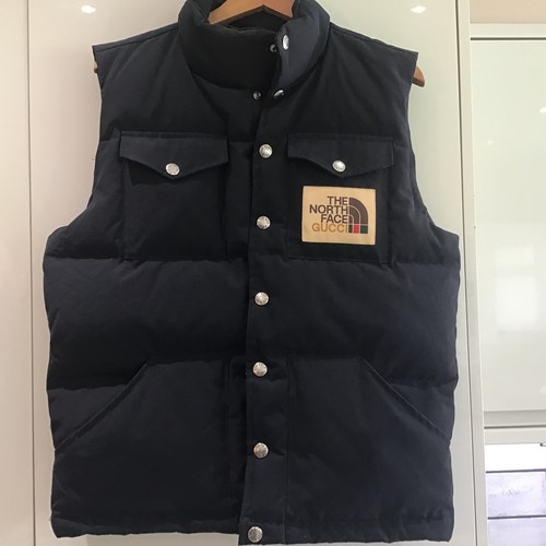Gilet Gucci X The North Face Oca Gilet Blu Navy Medium