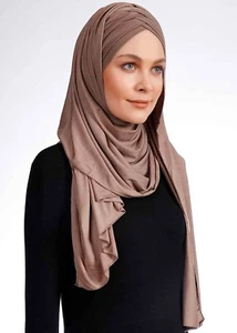 3XL Praktisch Schal Kopftuch  Hijab EC-111 - Bild 1 von 3