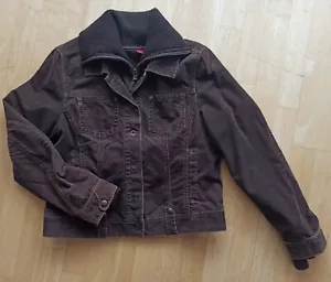 Tolles Duo: Braune 2tlg. Cordjacke Jeansjacke mit Innenjacke Größe XL von ESPRIT - Bild 1 von 9
