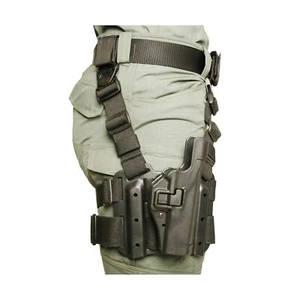 BLACKHAWK Serpa Level 2 Tactical Black Holster, Size 06, Left Hand, (Sig220/2... - Picture 1 of 2