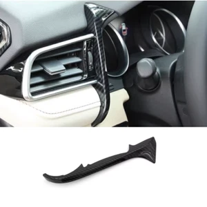 For Toyota Camry 2018-2024 Car Dashboard Left Air Vent Cover Trim Carbon fiber - Picture 1 of 6