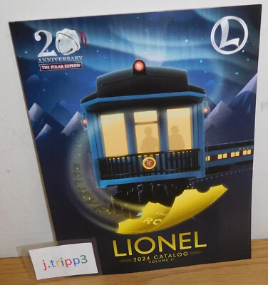 LIONEL TRAINS 2024 CATÁLOGO LIBRO VOLUMEN 2 CALIBRE POLAR EXPRESS 20 ANIVERSARIO Foto 1 de 3