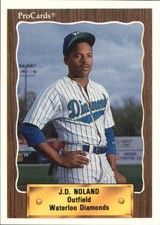 1990 Waterloo Diamonds ProCards #2390 J.D. Noland