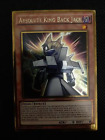 Carta Yu-Gi-Oh! Absolute King Back Jack - Gold Secret Rare - 002 - Premium Go...