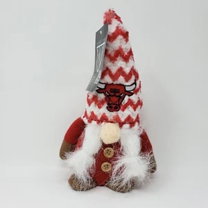 Chicago Bulls Gnome Sports Basketball NBA Handcrafted 11" Plush Figurine NWT - Picture 1 of 5