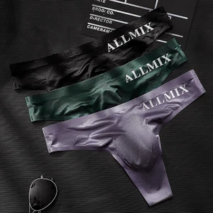 Sexy Tanga Calzoncillos Para Hombre Tanga Bikini Ropa Interior T Espalda Bolsa Bragas Traje de Baño - Imagen 1 de 20