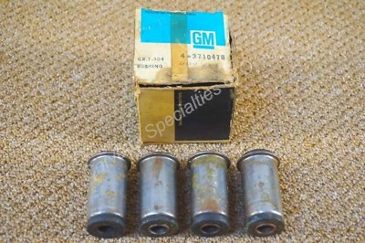 NOS 55 56 57 Chevrolet Bel Air Rear Leaf Spring Front Eye Bushings 210 150 Foto 1 de 4