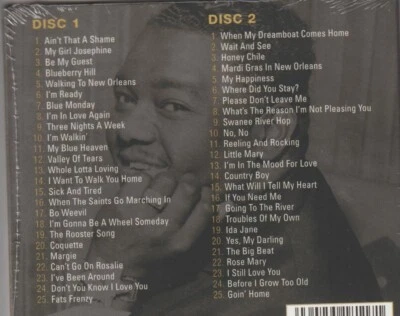 FATS DOMINO Brand New SEALED 2CD Set "GREATEST HITS" - 50 Songs - Image 1 of 2