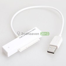 2.5 Inch HDD Hard Drive Laptop 15+7 Pin USB 2.0 to SATA Adapter Cable Connector