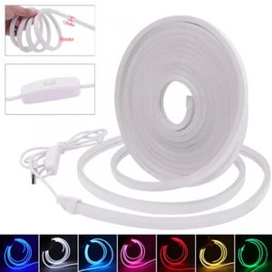 LED Neon Flex Lights 12V SMD 2835 Waterproof Light Strip Flexible Bar Sign Lamp - Picture 1 of 17