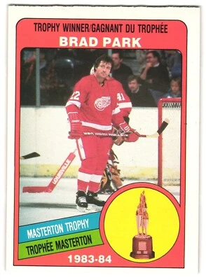 Brad Park 1984-85 O-Pee-Chee NHL Card #378 - Image 1 of 2