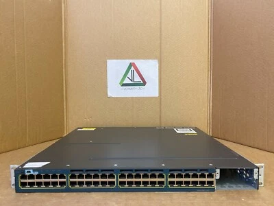 Cisco 3560X-48T-S Gigabit Switch with No Modules Catalyst 3560-X series -Inc VAT - Image 1 of 4