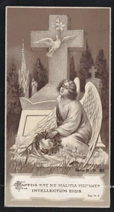 C9766-SANTINO, IN MEMORIA DI EUFEMIA BISI VED. BENASSI, CM 12,5 X 7 CIRCA, CARPI - Imagen 1 de 2