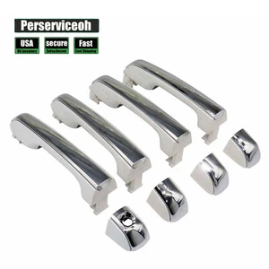 New 4Sets Starfire Pearl Outer Door Handle For 10-18 Lexus GX460 69210-60170-A0 - Picture 1 of 8