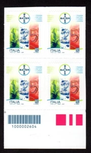 Italia 2025 : Bayer - quartina con codice a barre, MNH** - Picture 1 of 1