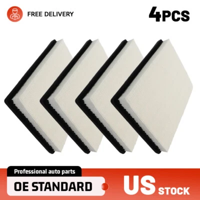 Filtros de aire del motor 4 piezas para Chevy Impala Monte Carlo Buick Regal Allure LaCrosse Foto 1 de 4
