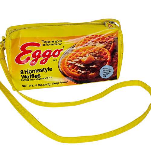 Eggo Waffle purse Kellogg's 2019 crossbody very good condition eBay