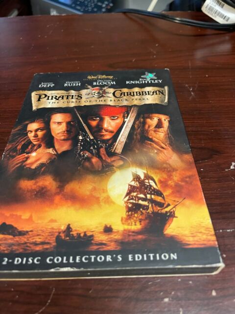 Dvd Piratas do Caribe Edição de Colecionador 3 Discos, Filme e Série  Disney Usado 92444015