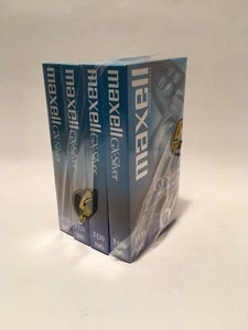 Maxell Standard Grade T-120 6 Stunden leere VHS Video Kassetten 4 Stück NEU "LESEN" - Bild 1 von 3