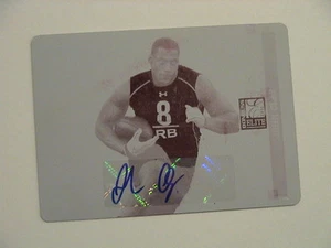 2011 Donruss Elite John Clay Pittsburgh Steelers Wisconsin Auto 1/1 - Picture 1 of 2