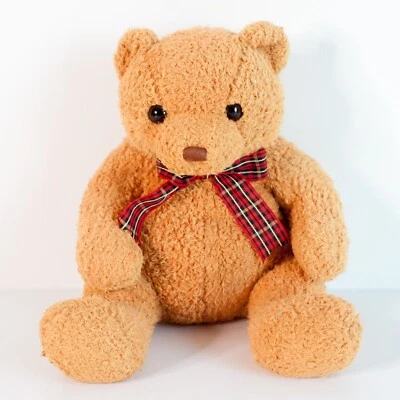 Плюшевый медвежонок Ty Beanie Buddies 2003 г. деревянный махровый винтажный 12 дюймов - Изображение 1 из 4