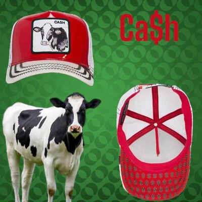 Goorin Bros The Farm Animal Trucker Cash Cow “GOLDEN CALF” Patent Capsule New - Image 1 of 4