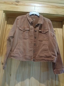 Sonoma Jeansjacke rustikal braun Gr. XL - Bild 1 von 8