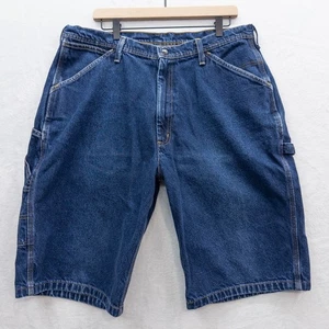 Vintage Y2K Polo Ralph Lauren Carpenter Cargo Denim Shorts Men’s 38x9 USA - Picture 1 of 4