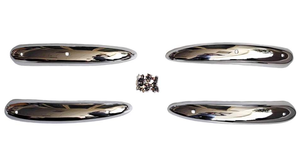 Juego parachoques cromado Mercedes-Benz W136 (170V, 170Va, 170Da)- NUEVO Foto 1 de 4