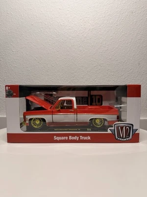 Machines 1973 Chevrolet Cheyenne 10 Square Body Truck Chase 1 of 750 1:24 - Image 1 of 4