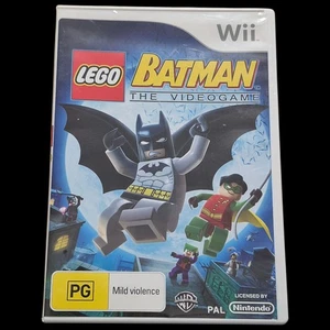 LEGO Batman: The Videogame (Nintendo Wii 2008) PAL Complete W Manual + FREE POST - Picture 1 of 6