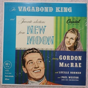 Vagabond King Favorite Selection From New Moon LP Record Album Vinyl EX - Imagen 1 de 4