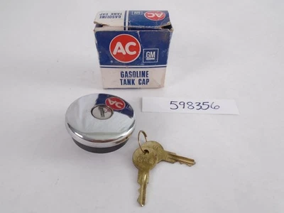Винтажная газовая крышка с замком переменного тока GM с коробкой - Изображение 1 из 4