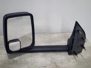 2002-2014 Ford E Series Van Left Velvac Mirror Manual Fold Long Arm OEM 714575 - Picture 1 of 3