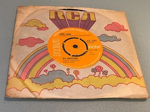 Perry Como - It's Impossible - Vinyl Record 7" Single - 1971 RCA 2043 - Picture 1 of 5