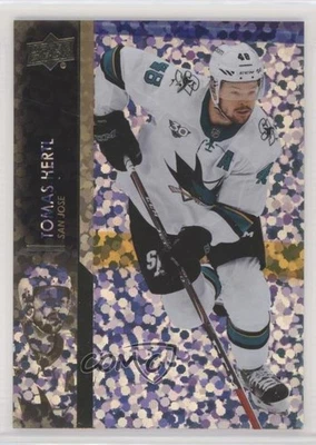 2021-22 Upper Deck Series 1 Speckled Rainbow Foil Tomas Hertl #149 - Image 1 of 2