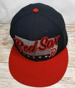 Boston Red Sox 47 Brand Snapback Hat Large Logo Navy MLB Cap Fenway Collection - Picture 1 of 7