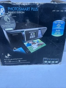 HP Photosmart Plus Bundle Edition All-In-One Inkjet Printer Model B209A Open - Bild 1 von 10