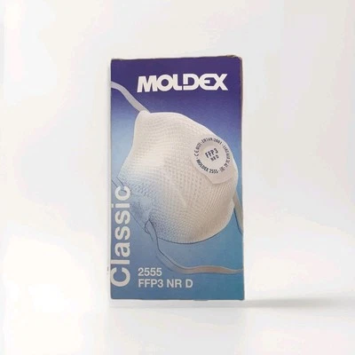 Moldex Classic Series FFP3 Nr D Valved Mask Respirator (Pack 20) Boxed  - Image 1 of 3