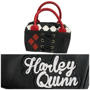 Harley Quinn Diamante Mini Bolso Cartera DC Comics Bolso de Mano Disfraz Feria Fiesta - Imagen 1 de 12