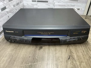 Panasonic PV-8451 Blue Line Videorecorder 4 Kopf VHS Player Recorder ohne Fernbedienung - getestet - Bild 1 von 11